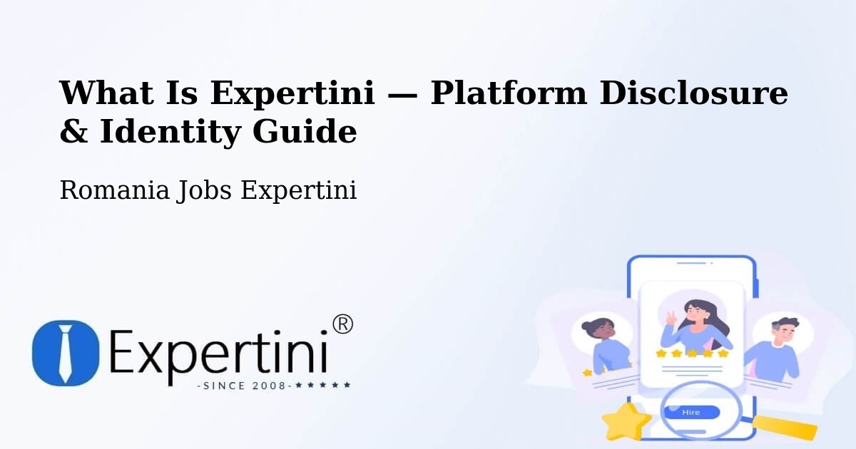What Is Expertini — Platform Disclosure & Identity Guide – Cotumba